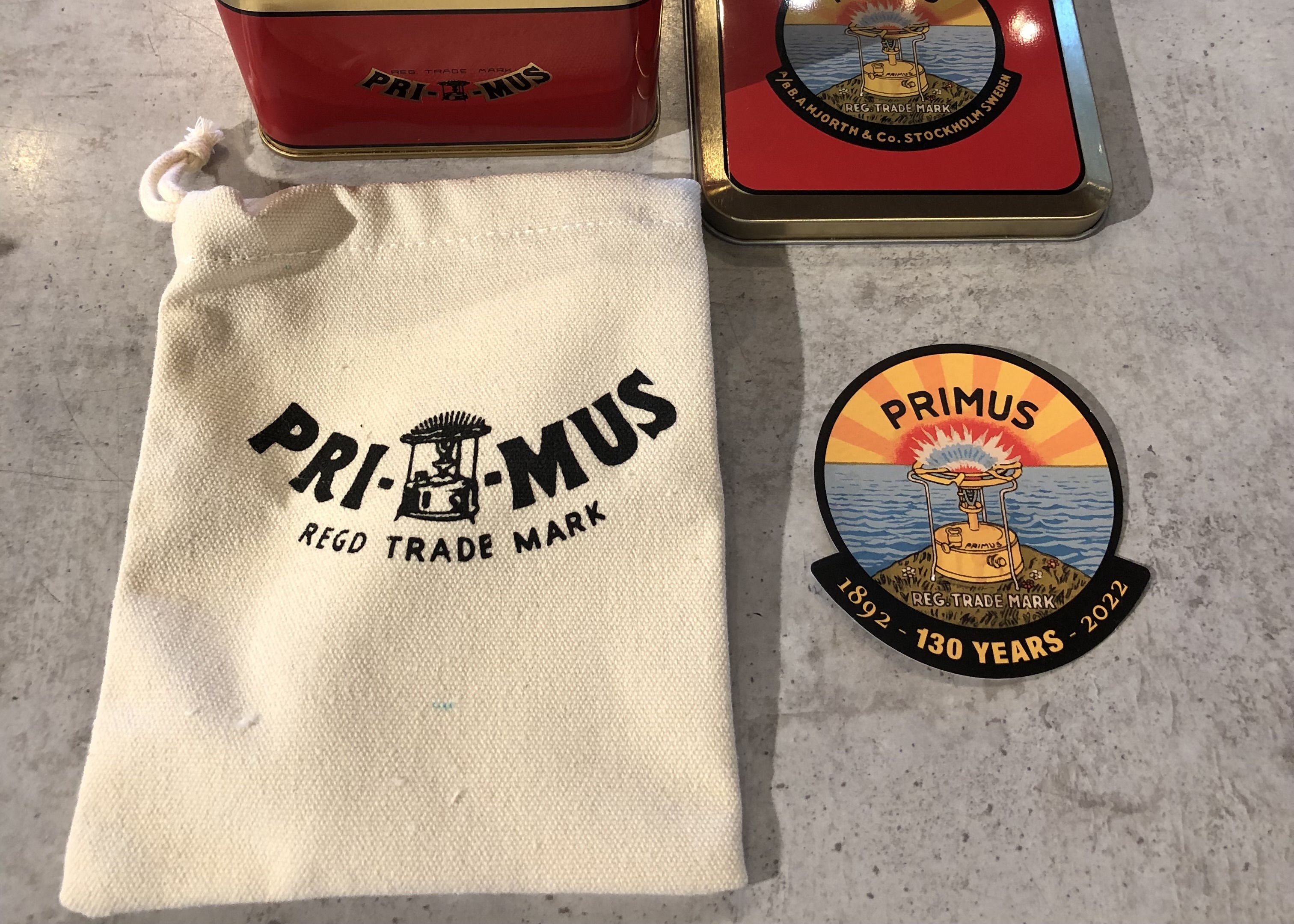 プリムス ヘリテージクラシックトレイル 130周年記念バーナー プリムス