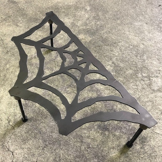 【CAMP GEEKS】<Spider's web> Ranger kettle stand & said table