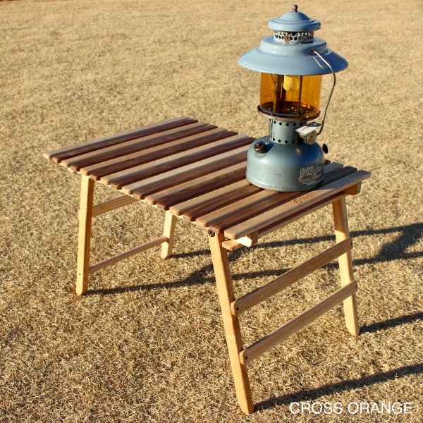 【CAMP★MANIA PRODUCTS】　COMPACT MID TABLE (M) walnut mix