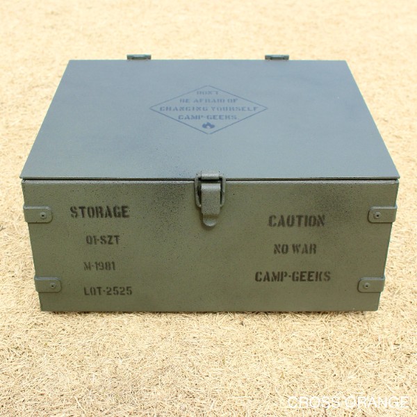 【CAMP GEEKS】Aluminum ammo box