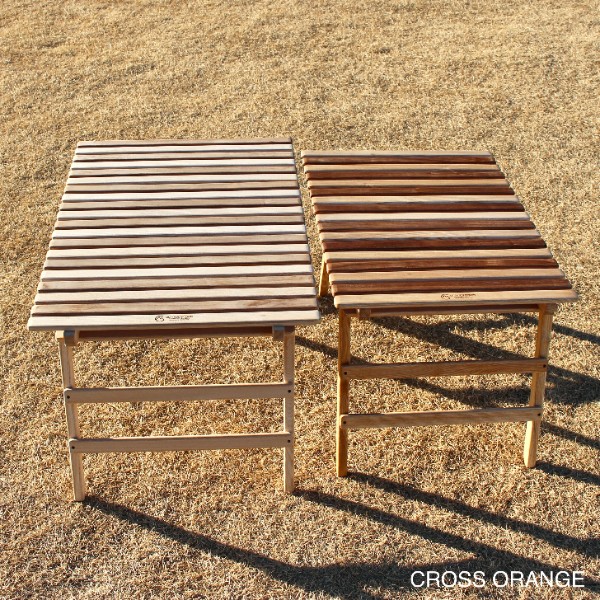 【CAMP★MANIA PRODUCTS】　COMPACT MID TABLE (M) walnut mix