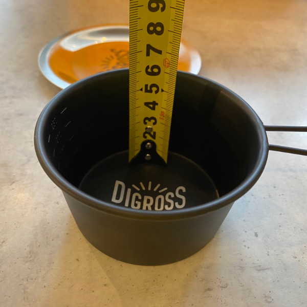 DIGROSS　ブラックシェラカップ　深型