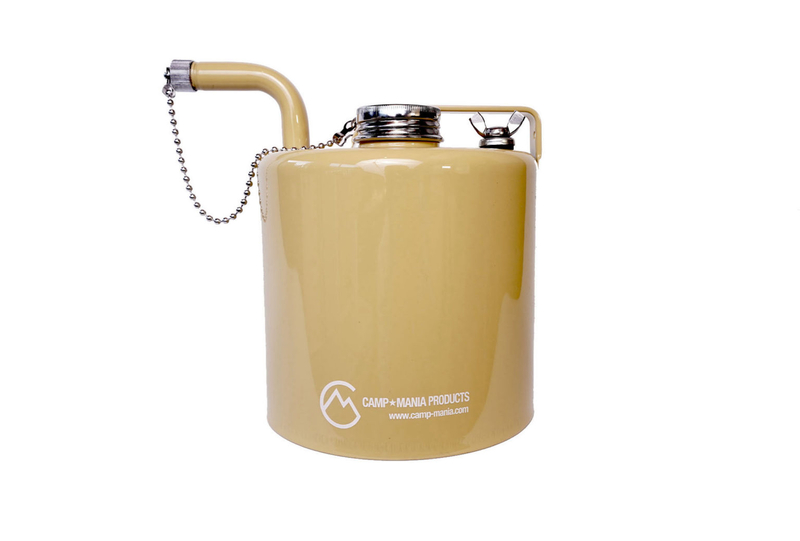 【CAMP★MANIA PRODUCTS】　RED CAMEL  2.5L ガソリン携行缶